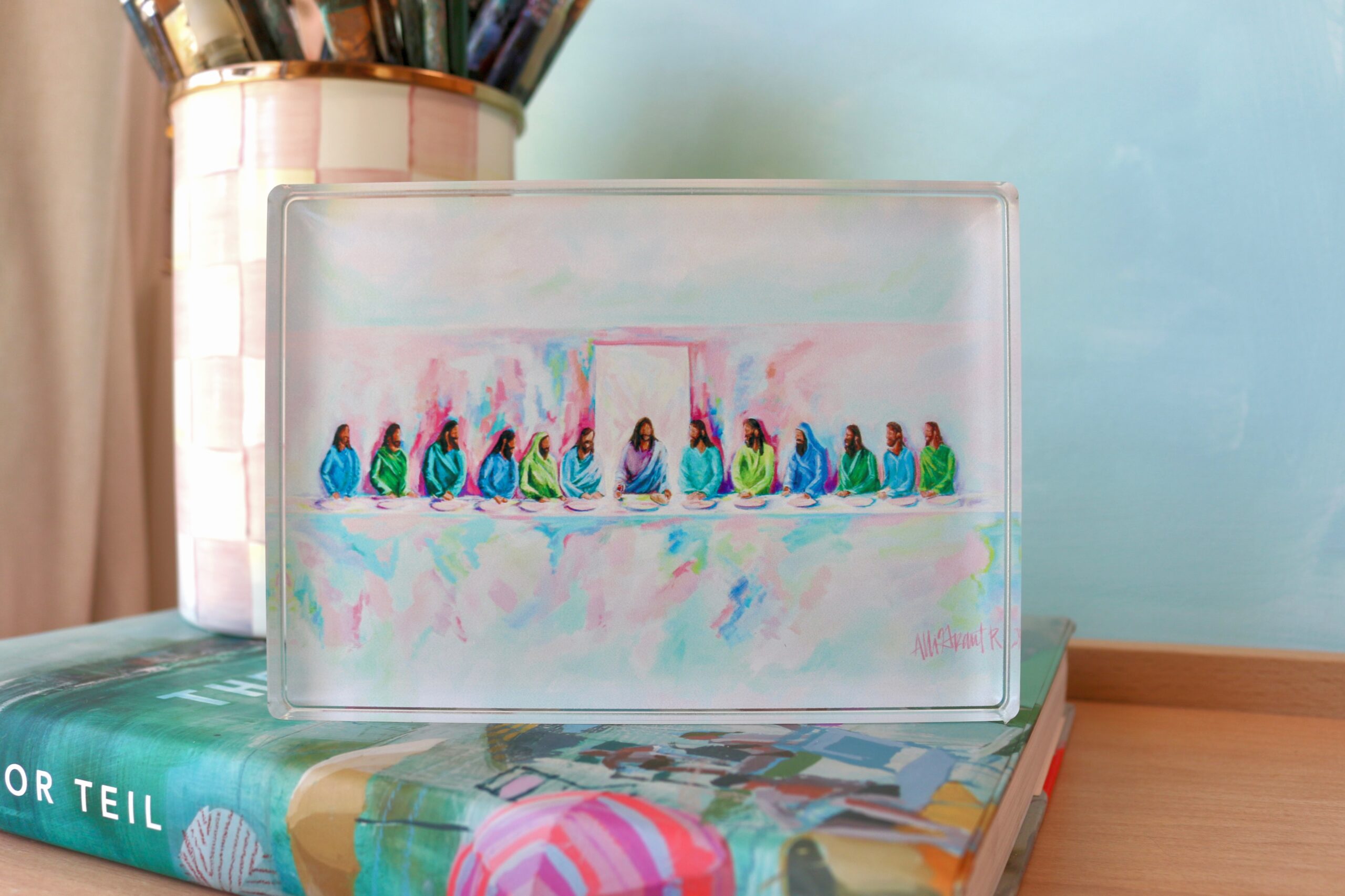 “Do This in Remembrance of Me” Acrylic Block